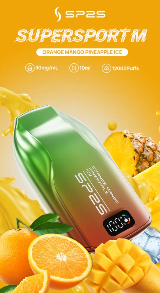 SP2S SUPERSPORTM 9,000 puffs of disposable e-cigarettes Rechargeable Disposable：圖片 8