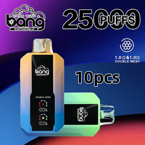 Bang 25000: -10pcs(Select flavor: Please leave a message on the order)