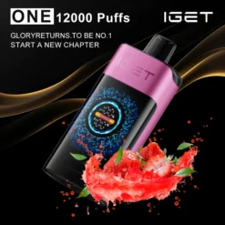 IGET ONE 12,000 Puffs -10pcs(Select flavor: Please leave a message on the order)