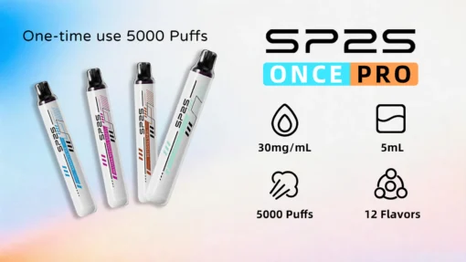 SP2S Once Pro 5000 Puffs -3pcs(Select flavor: Please leave a message on the order)：圖片 3