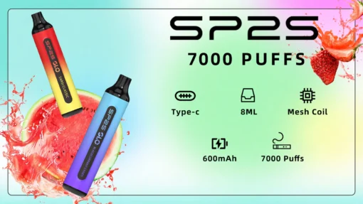 SP2S GLO 7000 Puff-3pcs(Select flavor: Please leave a message on the order)：圖片 4