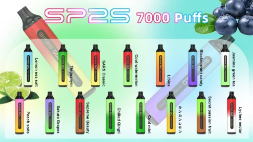 SP2S GLO 7000 Puff-3pcs(Select flavor: Please leave a message on the order)：圖片 3