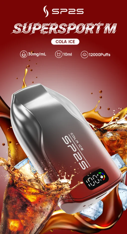 SP2S SUPERSPORTM 9,000 puffs of disposable e-cigarettes Rechargeable Disposable：圖片 5