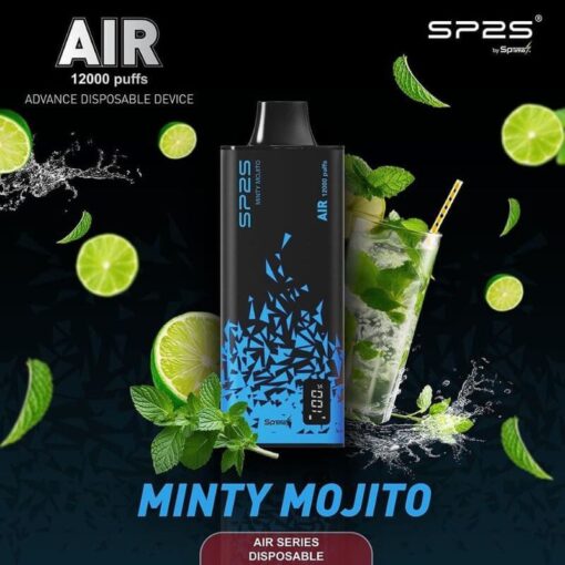 SP2S AIR 12000 PUFFS  Rechargeable Disposable：圖片 5